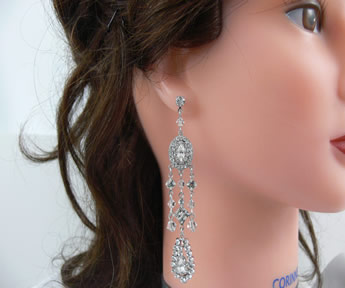 Audrina Earrings by Say Bella